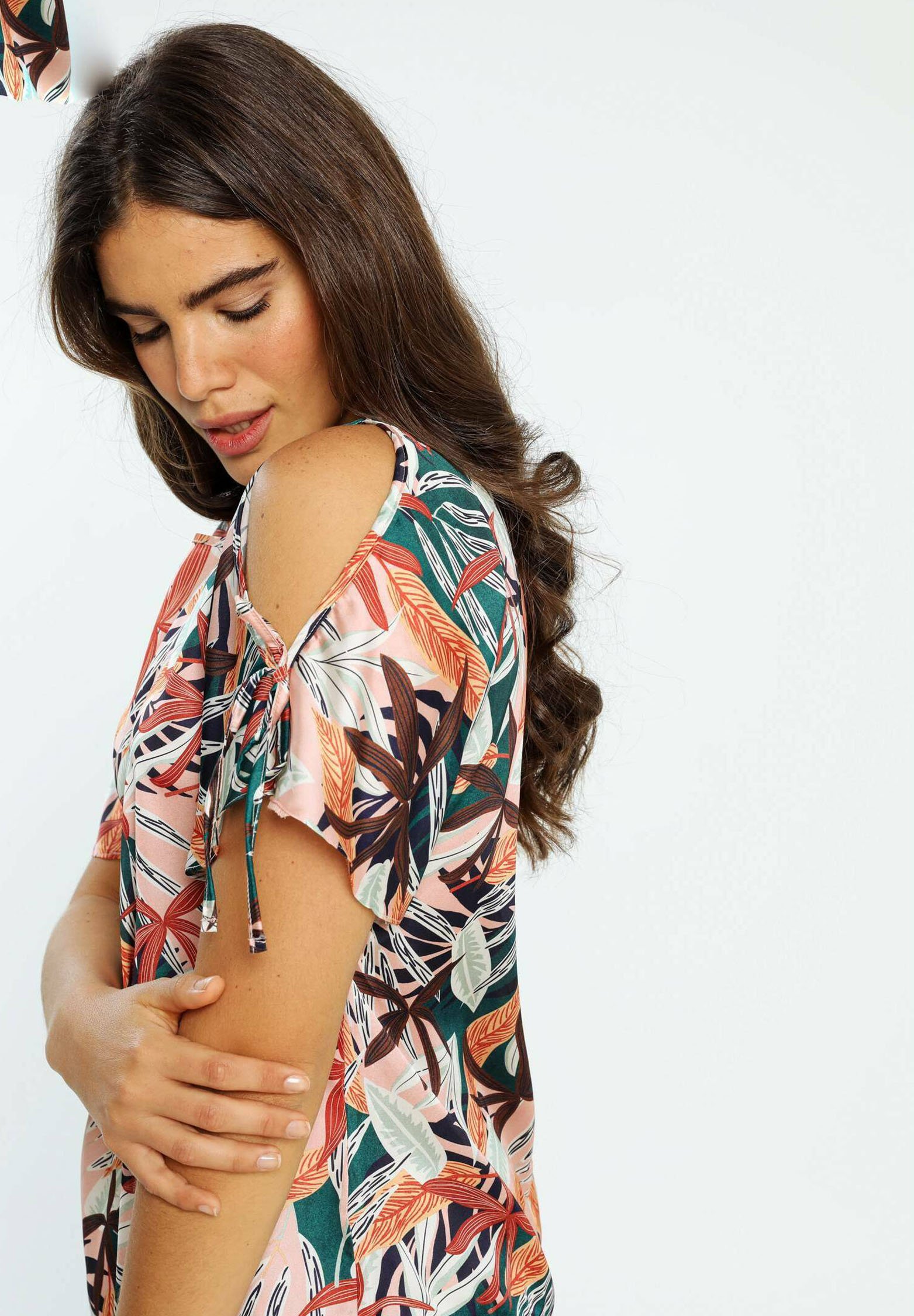 Bluse dschungel muster Clearance